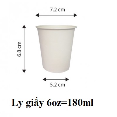 ly giấy 6oz