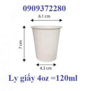 ly giấy 4oz