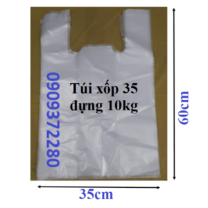 Bao xốp trắng 35 x 60cm đựng 10kg
