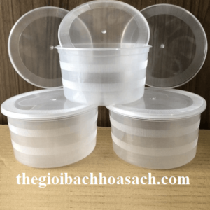 Hộp nhựa tròn 500ml