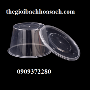 Hộp nhựa tròn 1000ml