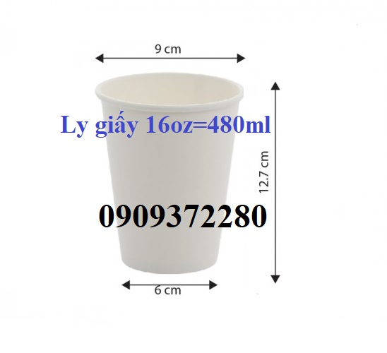 Ly giấy 16oz