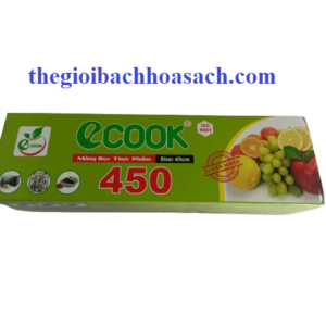 MÀNG BỌC THỰC PHẨM 450 HIỆU ECOOK
