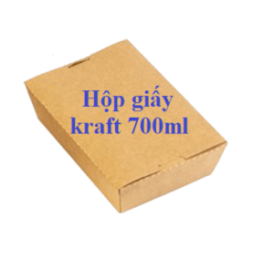 Hộp giấy kraft 700ml