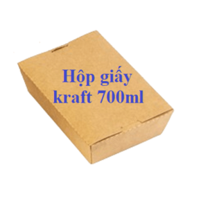 Hộp giấy kraft 700ml