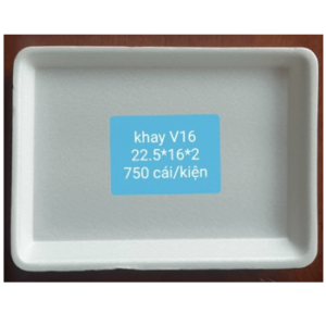 Khay xốp V16 Màu trắng