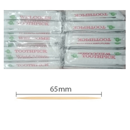 Tăm tre bọc giấy