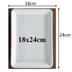 Khay xốp M18 màu trắng