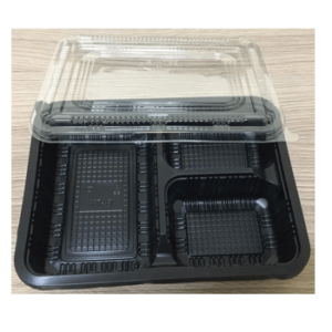 Hộp nhựa 3 ngăn đựng cơm dùng 1 lần