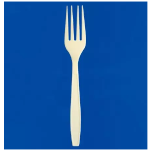 Nĩa nhựa trắng 15cm