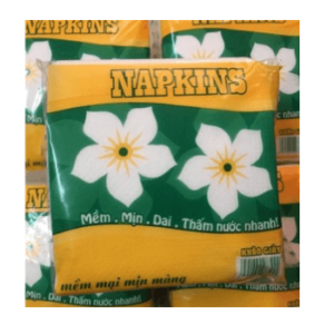 Khăn giấy vuông hoa mai