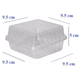 Hộp nhựa H127 hình vuông