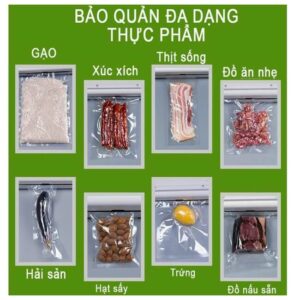 Túi hút chân không đựng thực phẩm size lớn