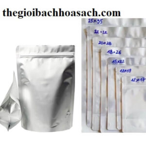 Túi zip hai mặt bạc